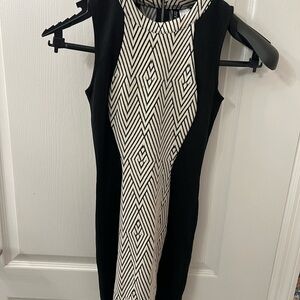 H&M Divided Monochrome bodycon dress